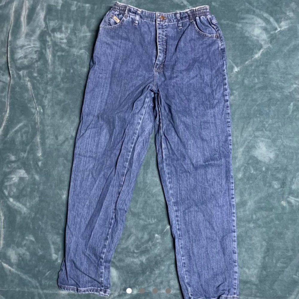 ❤️‍🔥 Vintage Lee Denim Baggy Elastic Waist Pants ❤️‍🔥